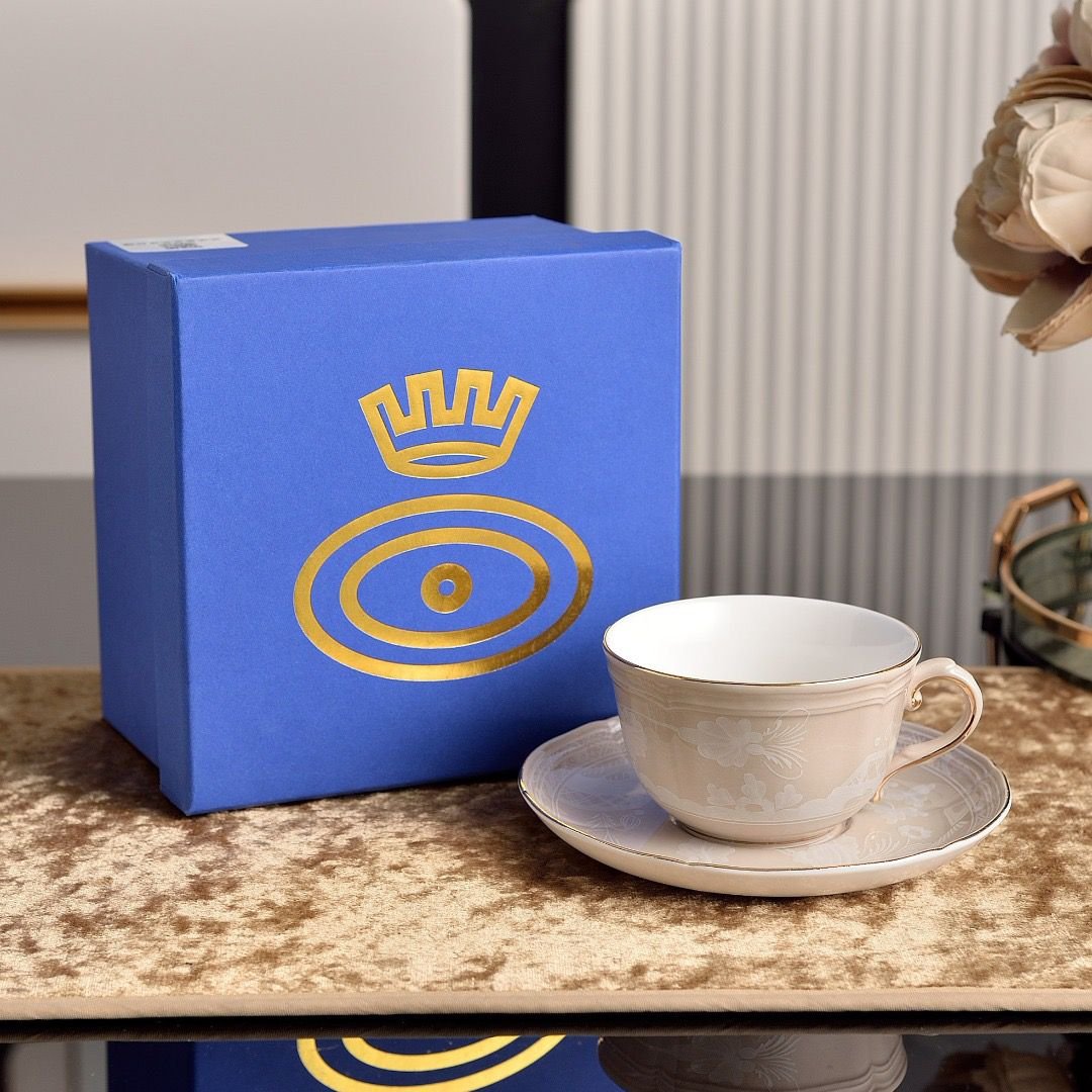 Ginori Single tea cup beige color